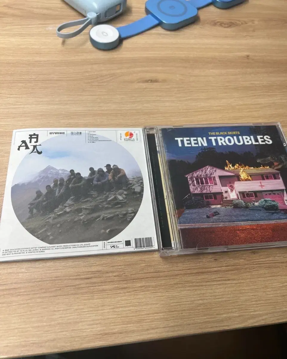 혁오 aaa / 검정치마 teen troubles cd